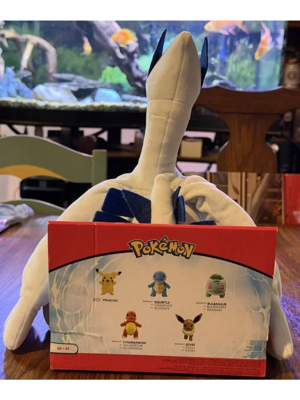 NWT 2020 Nintendo Pokemon WCT S5: GameStop Exclusive Lugia Plush with Box